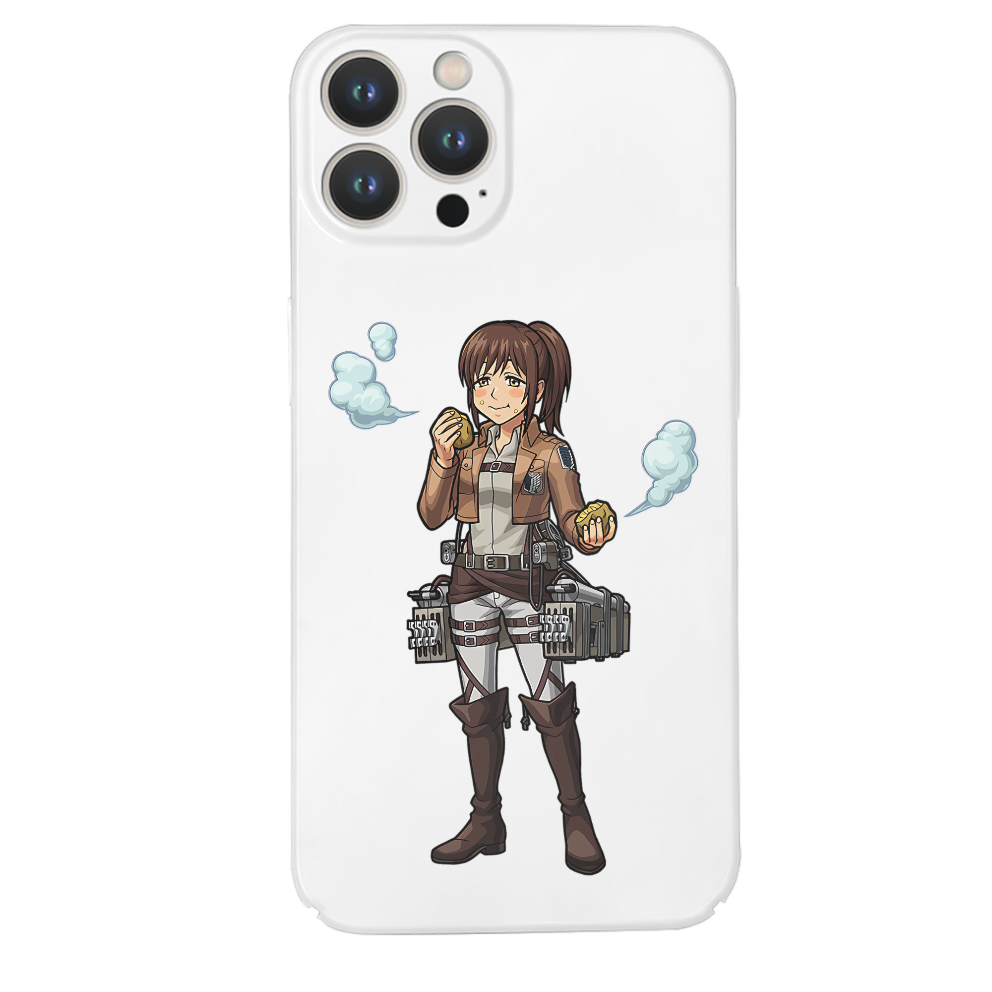 （画像用） 進撃の巨人 サシャ·ブラウス Attack on Titan Sasha Blaus 【iPhone 14シリーズ対応】ハードケース